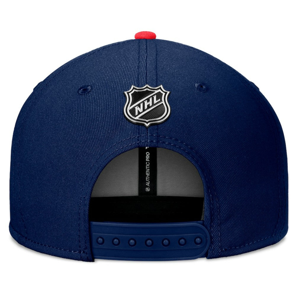 New York Rangers Fanatics 2024 NHL Draft Snapback Hat Navy