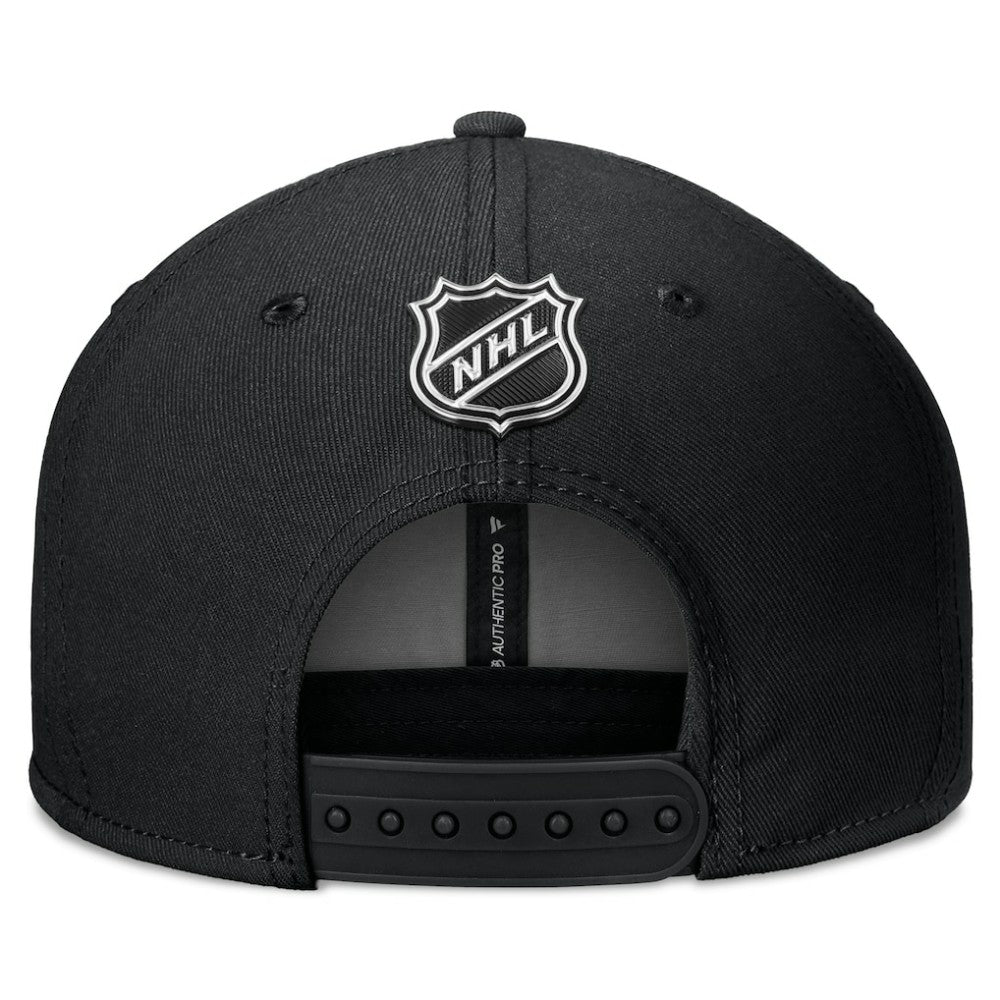 Pittsburgh Penguins Fanatics Authentic Pro Training Camp Snapback Hat Black