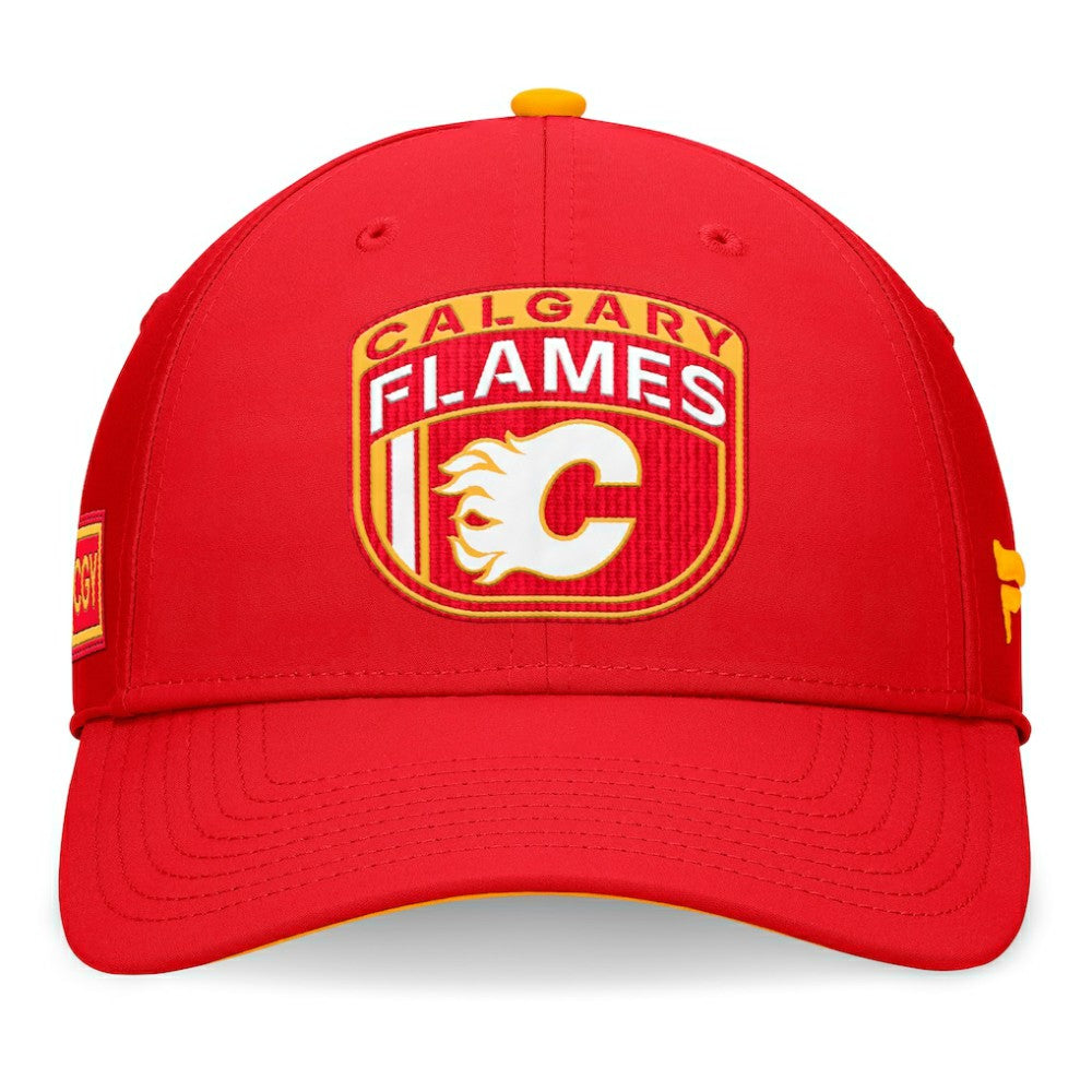 Calgary Flames Fanatics 2024 NHL Draft Flex Hat Red