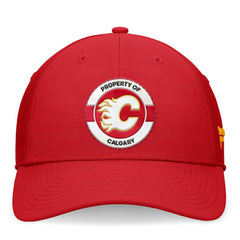 Calgary Flames Fanatics Authentic Pro Training Camp Flex Hat Red