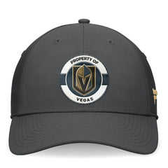 Vegas Golden Knights Fanatics Authentic Pro Training Camp Flex Hat Charcoal