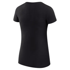 New Jersey Devils G-III 4Her by Carl Banks Women's Super-Slim Fit Lightweight Filigree Logo T-Shirt – Black