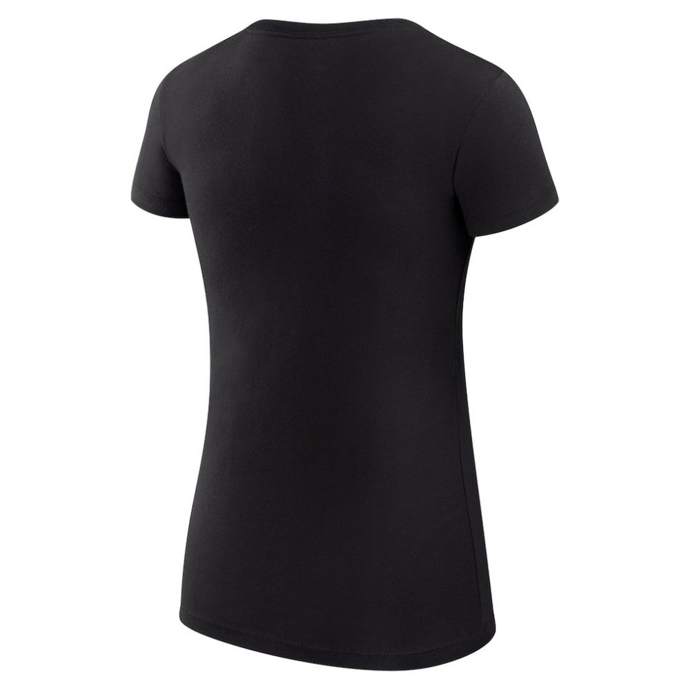 Philadelphia Flyers G-III 4Her by Carl Banks Women's Super-Slim Fit Lightweight Filigree Logo T-Shirt – Black