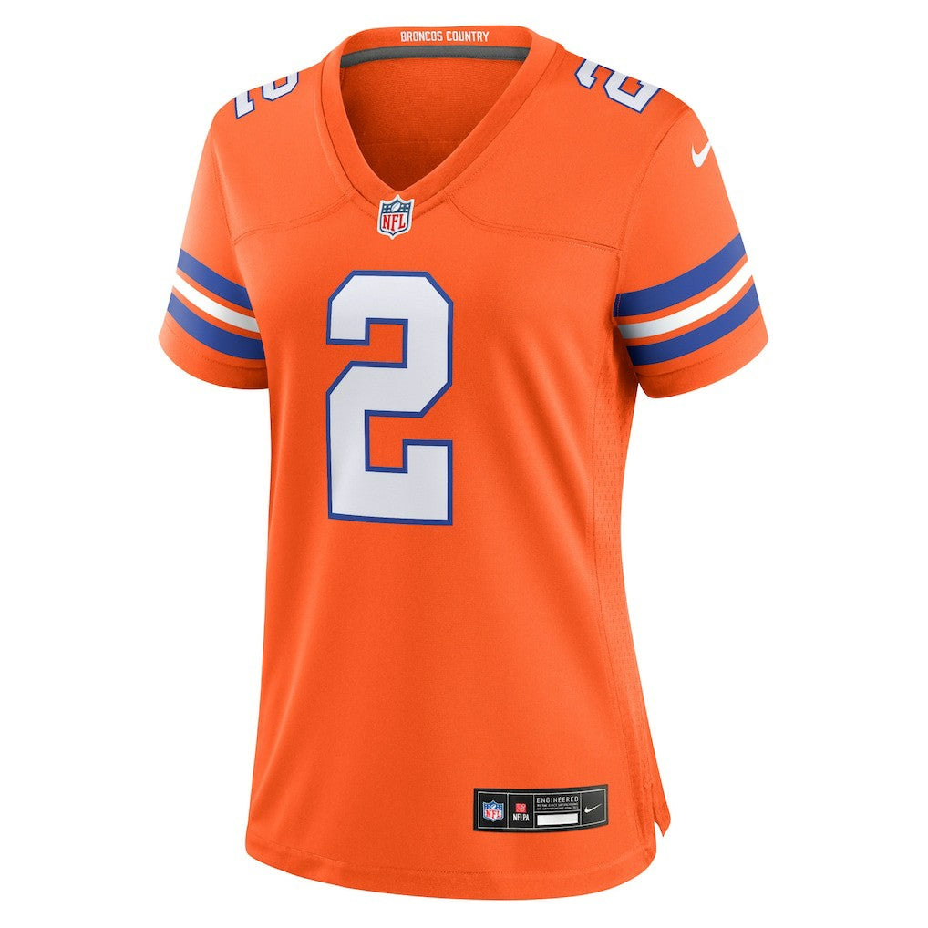 Patrick Surtain II Denver Broncos Women's Mile High Collection 1977 Throwback Player Game Jersey - Orange | Nike online