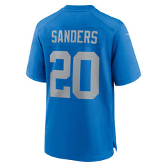 Barry Sanders Detroit Lions Alternate Game Jersey - Blue | Nike for sale