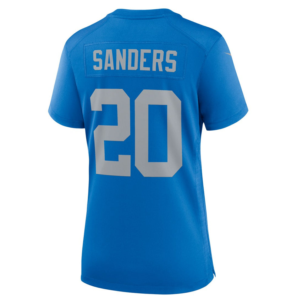 Barry Sanders Detroit Lions Women's Alternate Game Jersey - Blue | Nike on sale