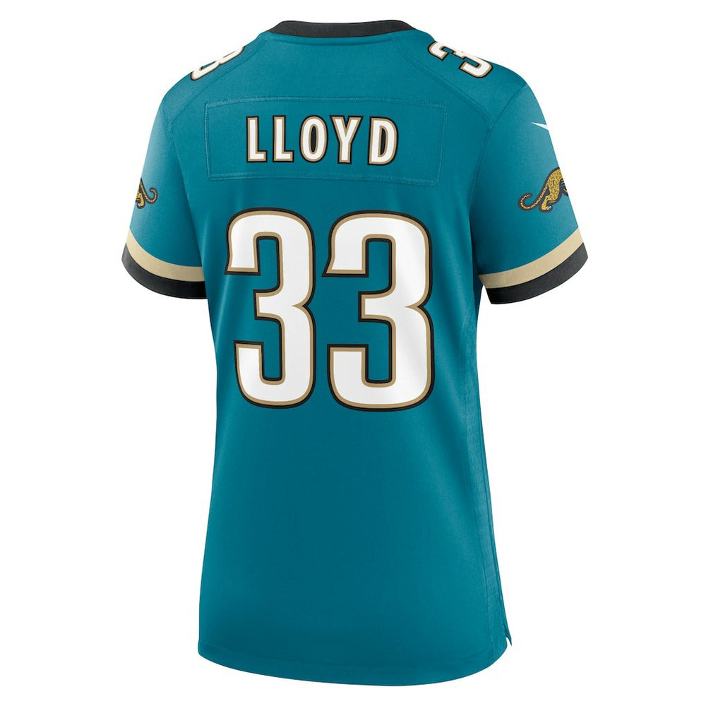 Devin Lloyd Jacksonville Jaguars Women's Prowler Throwback Game Jersey - Teal | Nike discount