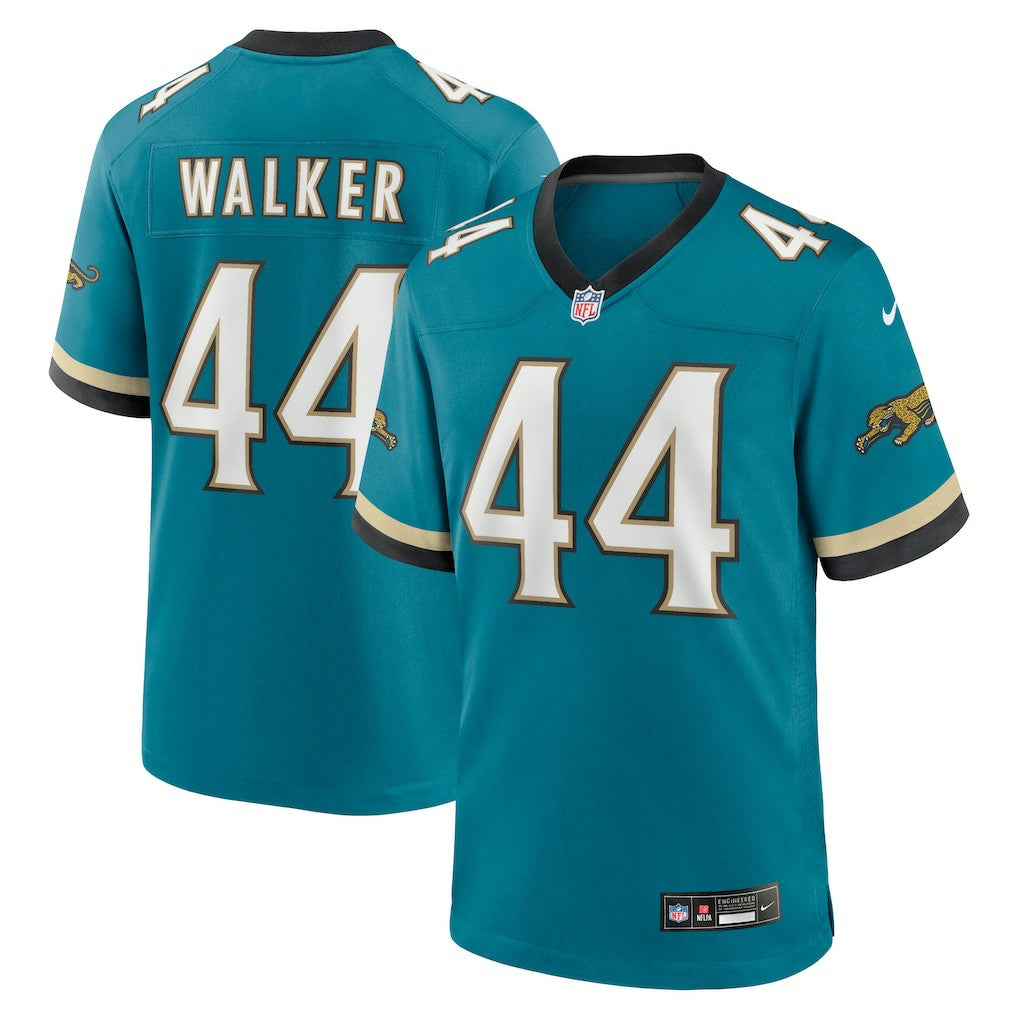 Travon Walker Jacksonville Jaguars Prowler Throwback Player Game Jersey - Teal | Nike sale