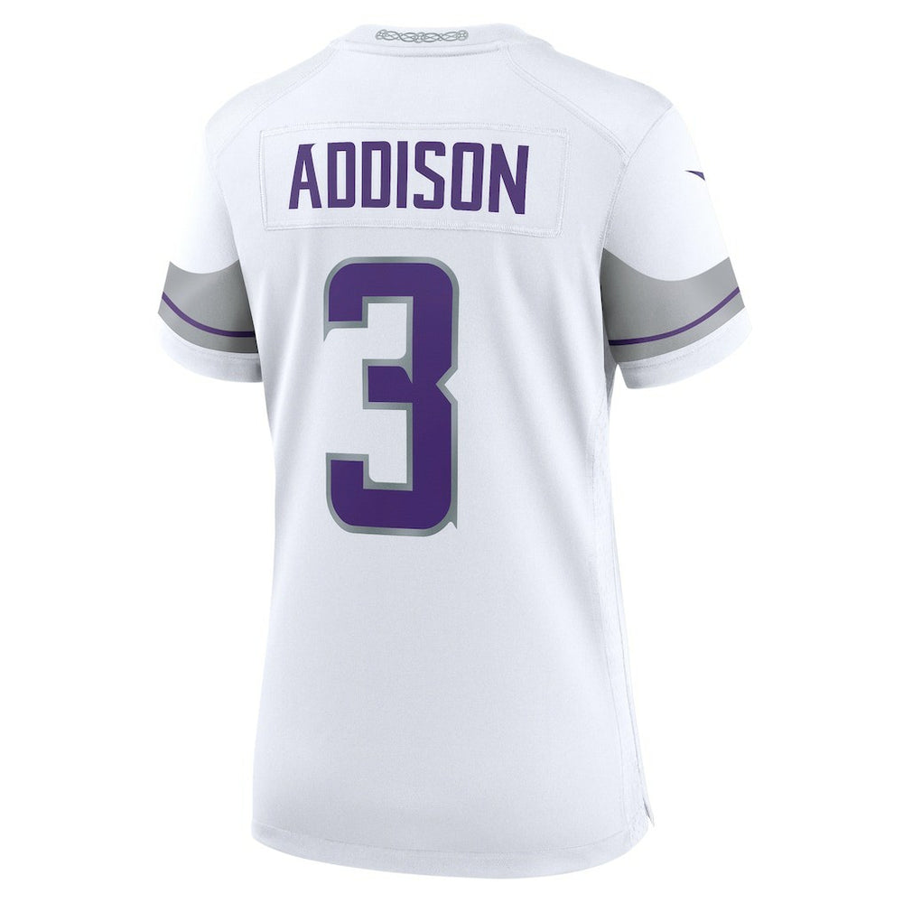 Jordan Addison Minnesota Vikings Women's Alternate Game Player Jersey - White | Nike discount