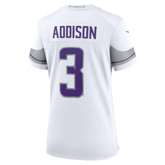 Jordan Addison Minnesota Vikings Women's Alternate Game Player Jersey - White | Nike discount