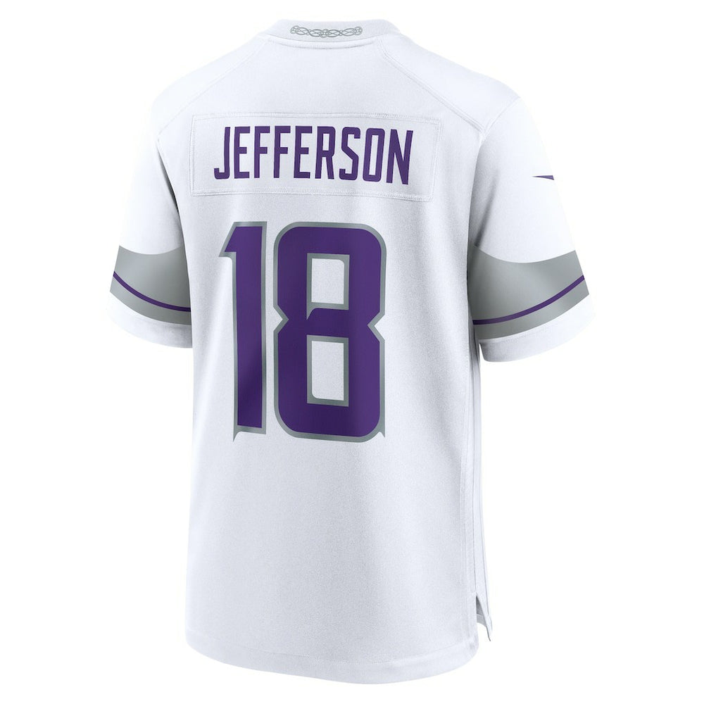 Justin Jefferson Minnesota Vikings Alternate Game Player Jersey - White | Nike on sale