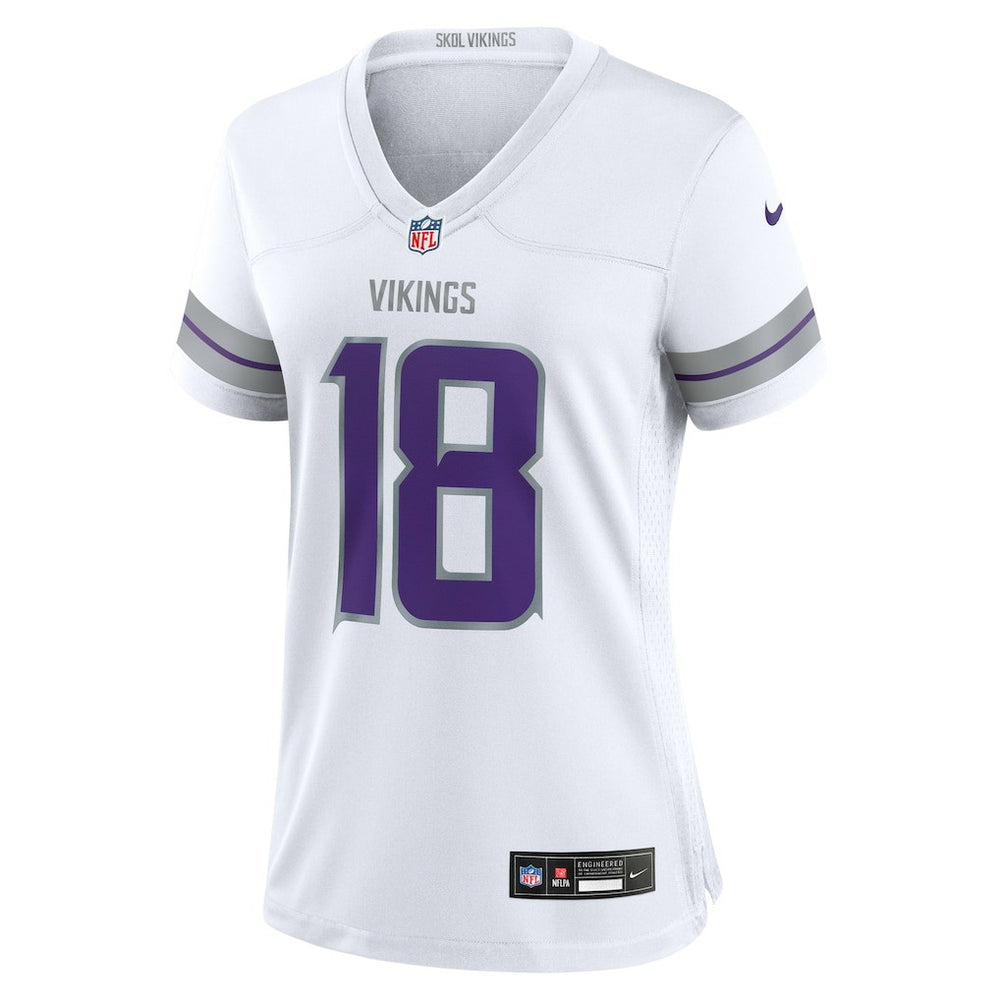 Justin Jefferson Minnesota Vikings Women's Alternate Game Player Jersey - White | Nike sale