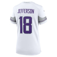 Justin Jefferson Minnesota Vikings Women's Alternate Game Player Jersey - White | Nike sale