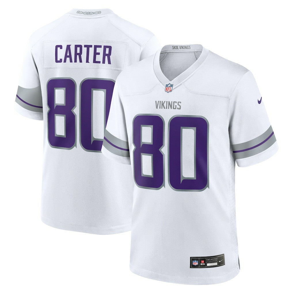 Cris Carter Minnesota Vikings Alternate Retired Player Game Jersey - White | Nike sale