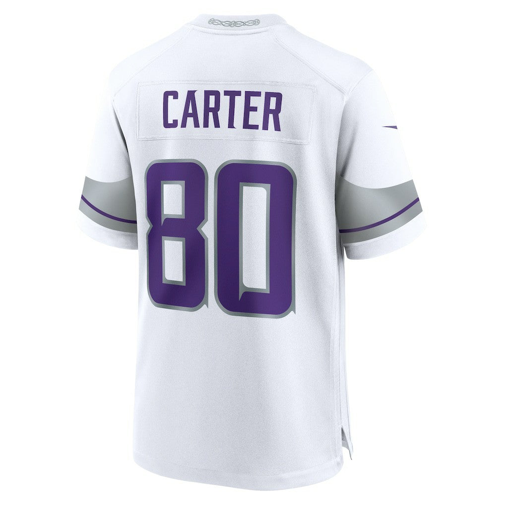Cris Carter Minnesota Vikings Alternate Retired Player Game Jersey - White | Nike sale
