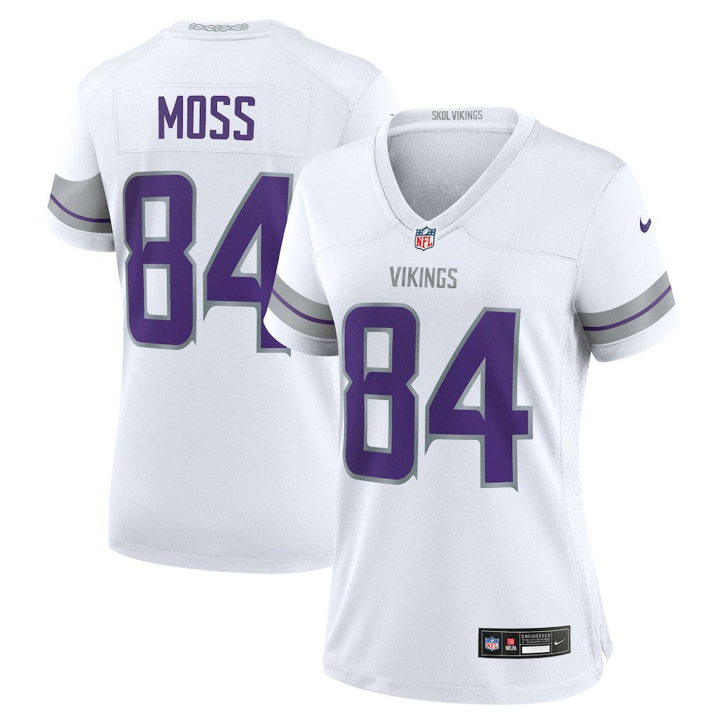 Randy Moss Minnesota Vikings Women's Alternate Retired Player Game Jersey - White | Nike online