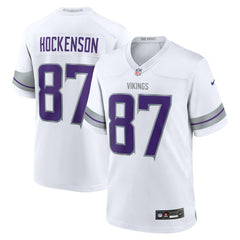 T.J. Hockenson Minnesota Vikings Alternate Game Player Jersey - White | Nike on sale