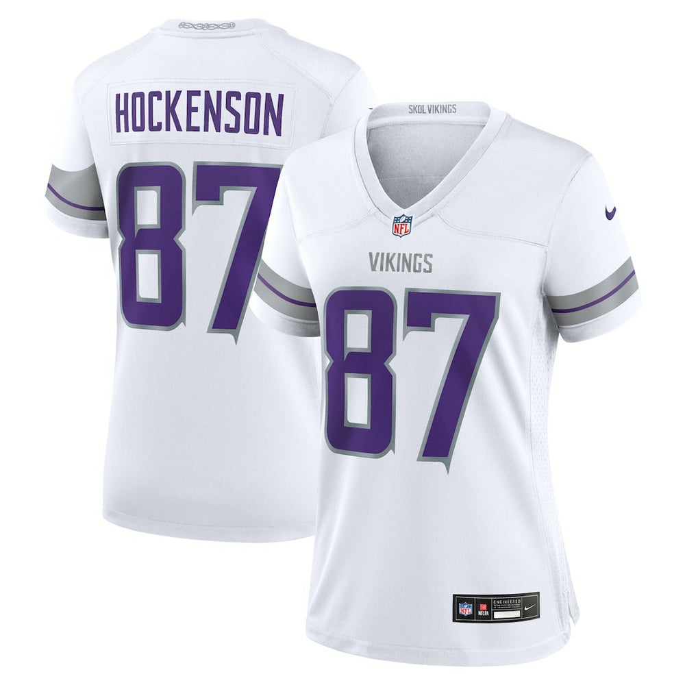 T.J. Hockenson Minnesota Vikings Women's Alternate Game Player Jersey - White | Nike discount