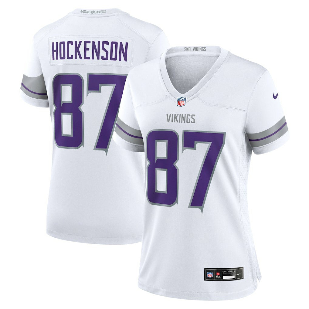 T.J. Hockenson Minnesota Vikings Women's Alternate Game Player Jersey - White | Nike discount