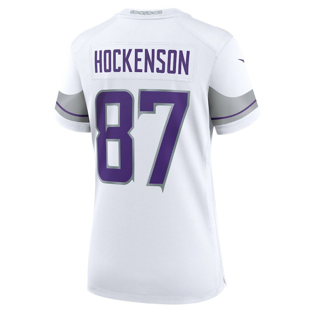 T.J. Hockenson Minnesota Vikings Women's Alternate Game Player Jersey - White | Nike discount