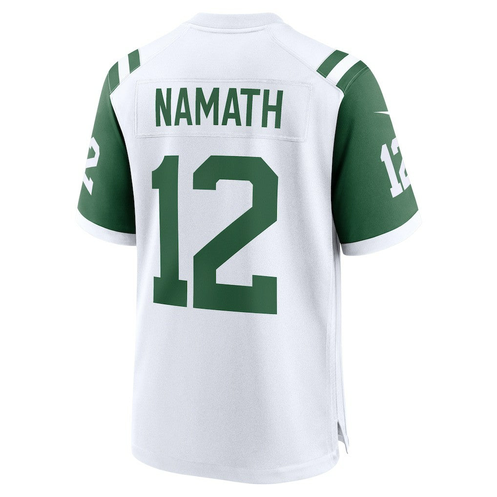 Joe Namath New York Jets Classic Alternate Retired Player Game Jersey - White | Nike online