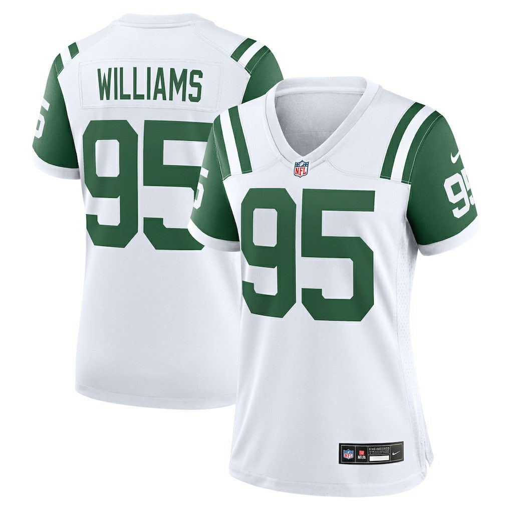 Quinnen Williams New York Jets Women's Classic Alternate Game Jersey - White | Nike cheap