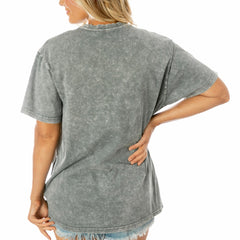 Green Bay Packers Gameday Couture Women's Tackle Titan Boyfriend Washed T-Shirt - Gray for sale
