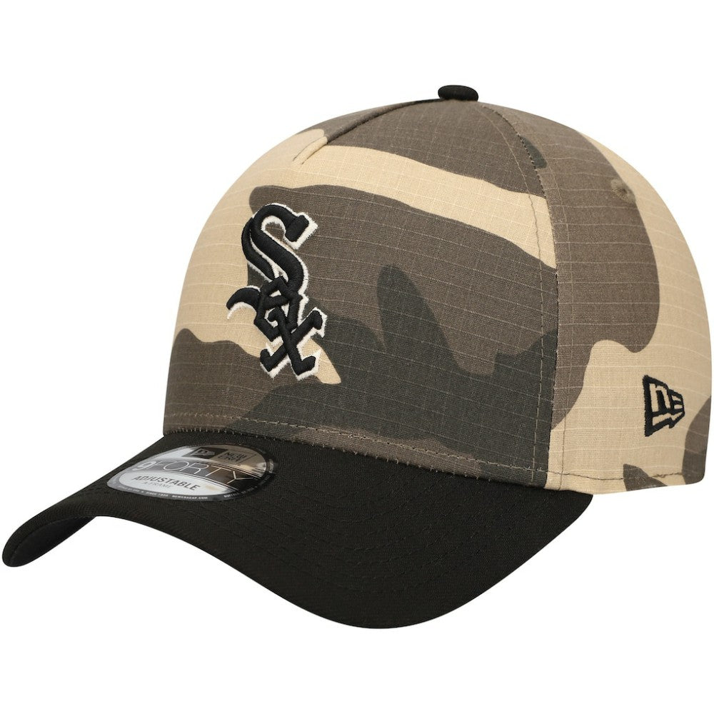 Chicago White Sox Camo Crown A-Frame 9FORTY Adjustable Hat | New Era