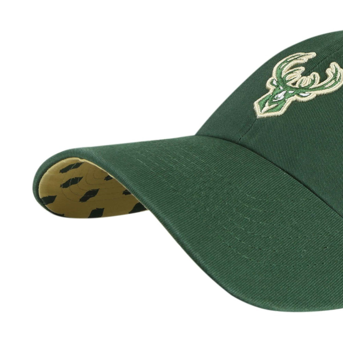 Milwaukee Bucks '47 Women's Confetti Undervisor Clean Up Adjustable Hat - Hunter Green | 47 brand online