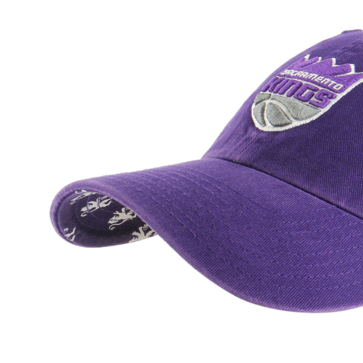Sacramento Kings '47 Women's Confetti Undervisor Clean Up Adjustable Hat - Purple | 47 brand sale