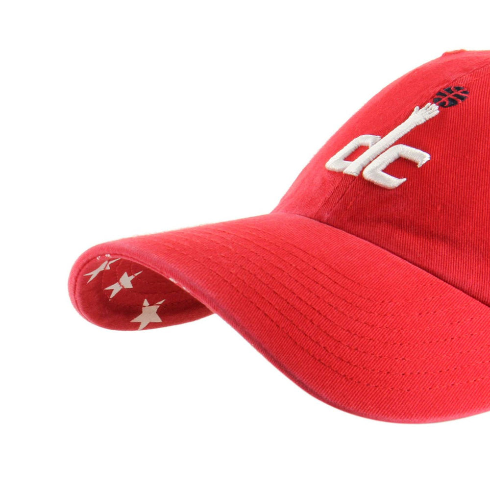 Washington Wizards '47 Women's Confetti Undervisor Clean Up Adjustable Hat - Red | 47 brand online