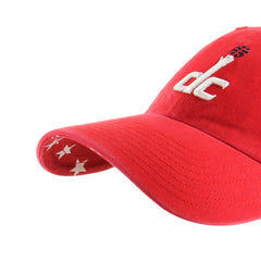 Washington Wizards '47 Women's Confetti Undervisor Clean Up Adjustable Hat - Red | 47 brand online