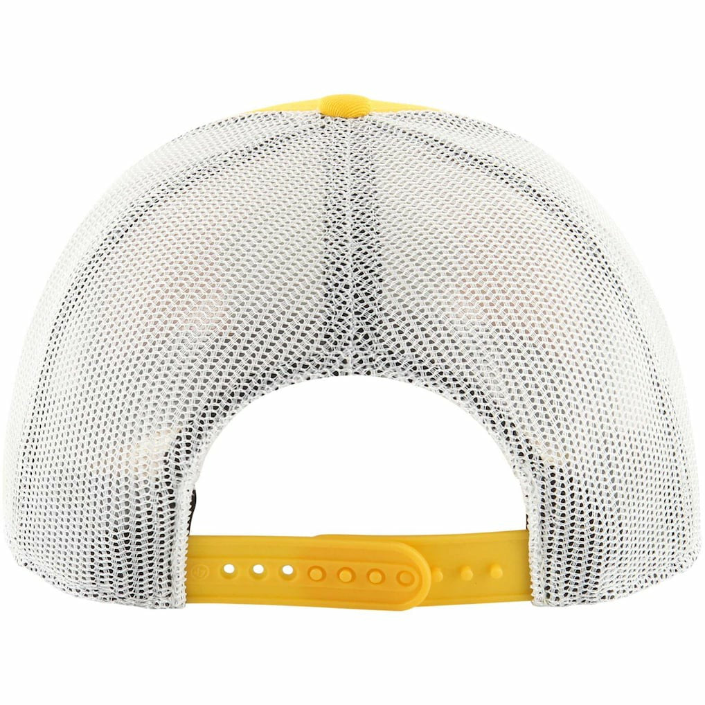 Golden State Warriors '47 Semi Patch Trucker Adjustable Hat sale - Gold | 47 brand sale