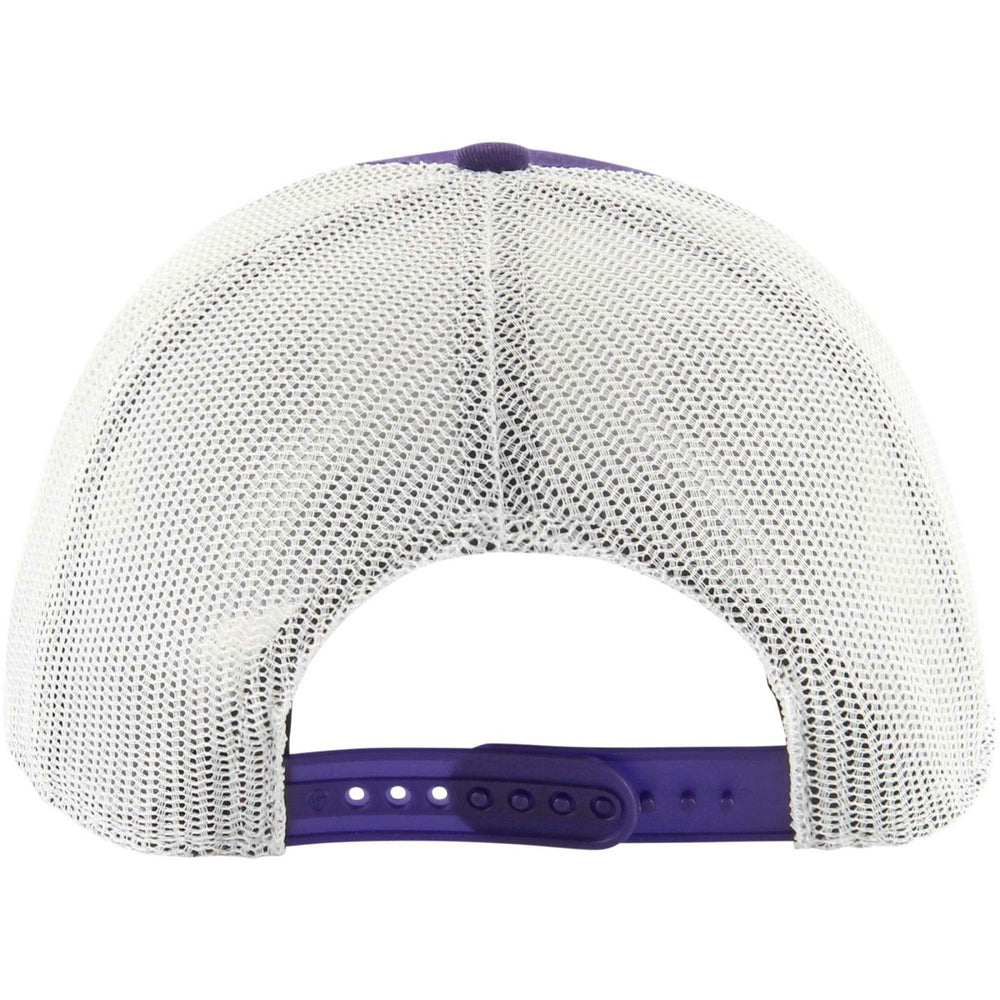 Los Angeles Lakers '47 Semi Patch Trucker Adjustable Hat - Purple | 47 brand outlet