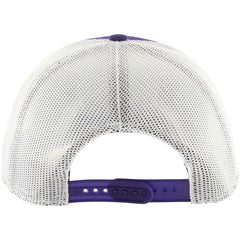 Los Angeles Lakers '47 Semi Patch Trucker Adjustable Hat - Purple | 47 brand outlet