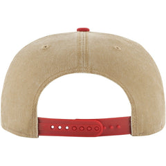 Chicago Bulls '47 Chilmark Captain Snapback - Khaki/Red | 47 brand outlet