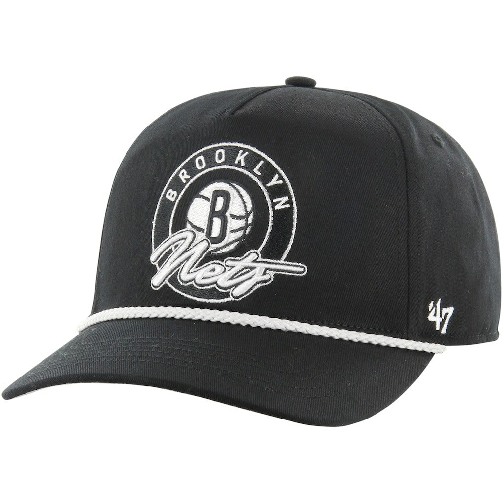 Brooklyn Nets '47 Ring Tone Hitch Snapback - Black | 47 brand outlet