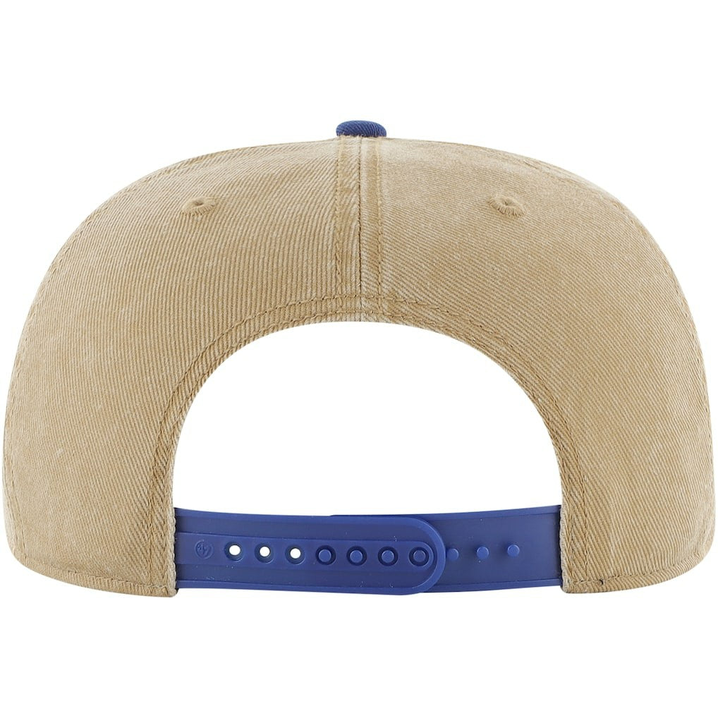 Philadelphia 76ers '47 Chilmark Captain Snapback - Khaki/Royal | 47 brand discount