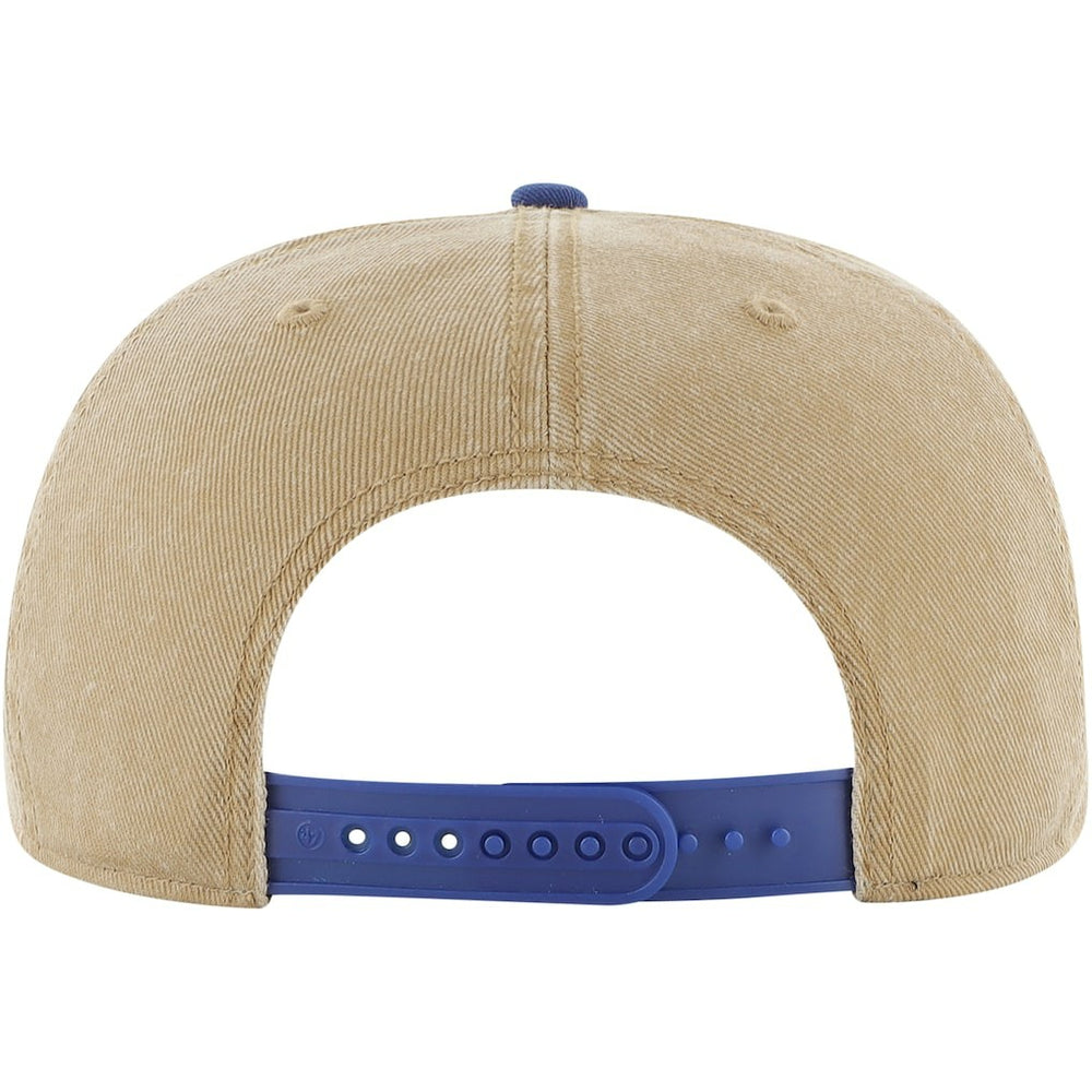 Philadelphia 76ers '47 Chilmark Captain Snapback - Khaki/Royal | 47 brand discount