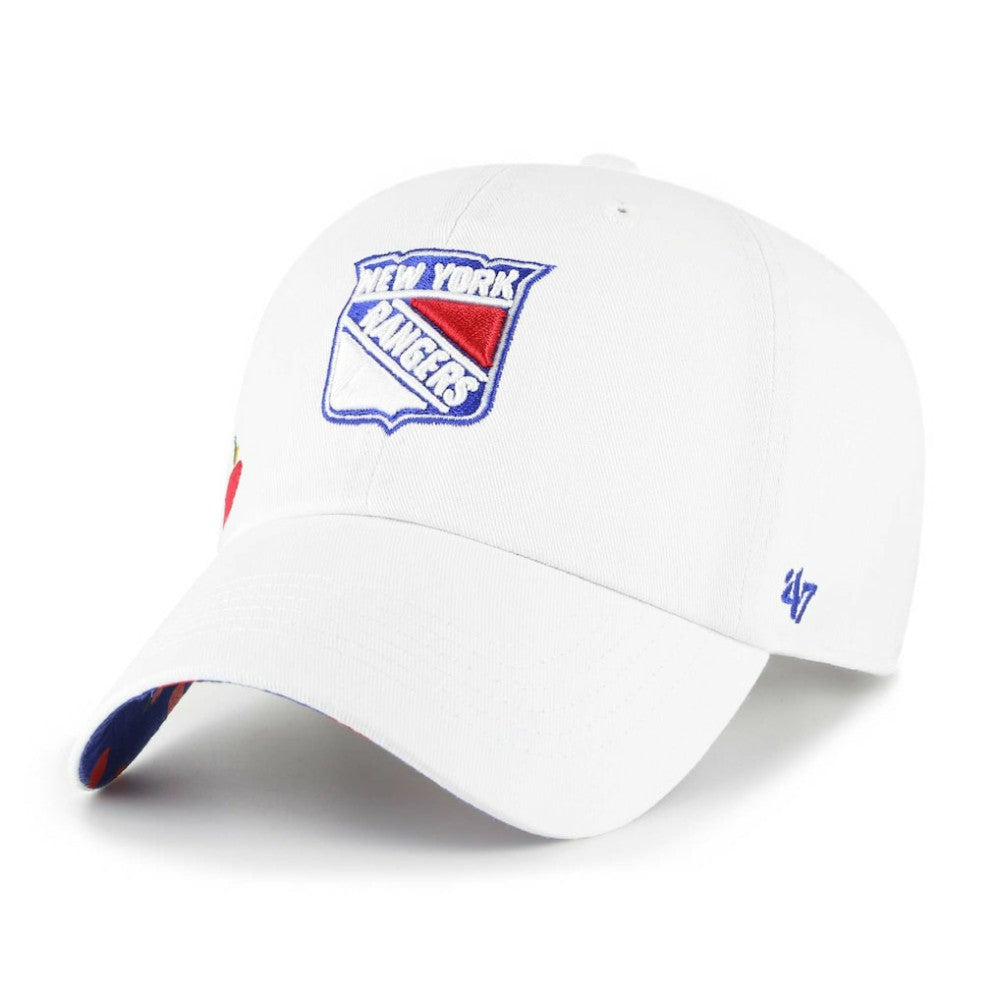 New York Rangers '47 Women's Confetti Clean Up Adjustable Hat White