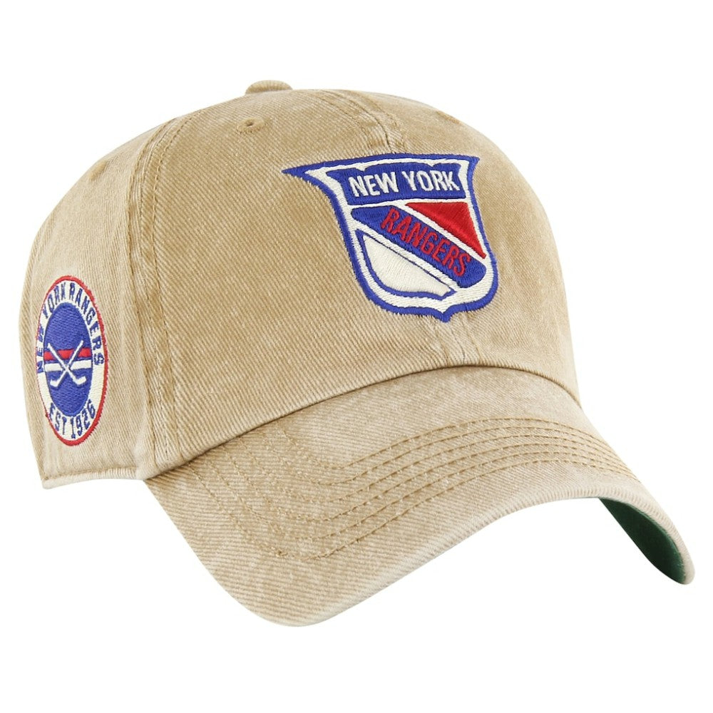 New York Rangers '47 Earldor Clean Up Adjustable Hat Khaki