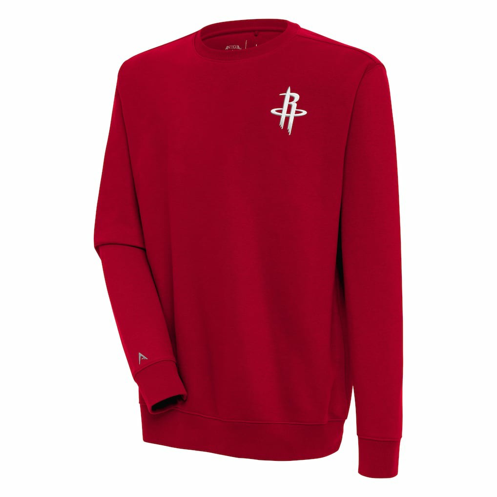 Houston Rockets Antigua Victory Pullover Sweatshirt sale - Red discount