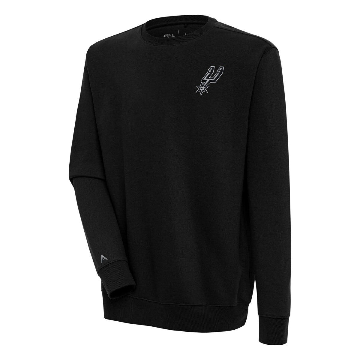 San Antonio Spurs Antigua Victory Pullover Sweatshirt - Black cheap