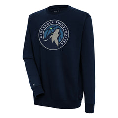 Minnesota Timberwolves Antigua Victory Pullover Sweatshirt - Navy outlet