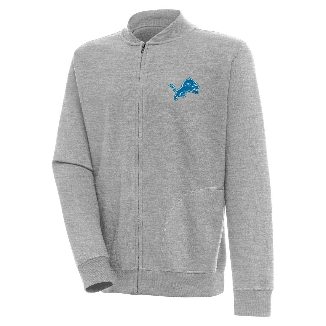 Detroit Lions Antigua Victory Full-Zip Jacket - Heather Gray online