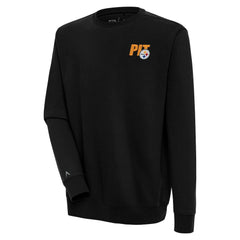 Pittsburgh Steelers Antigua Victory Pullover Sweatshirt - Black outlet