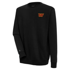 Washington Commanders Antigua Victory Pullover Sweatshirt - Black sale