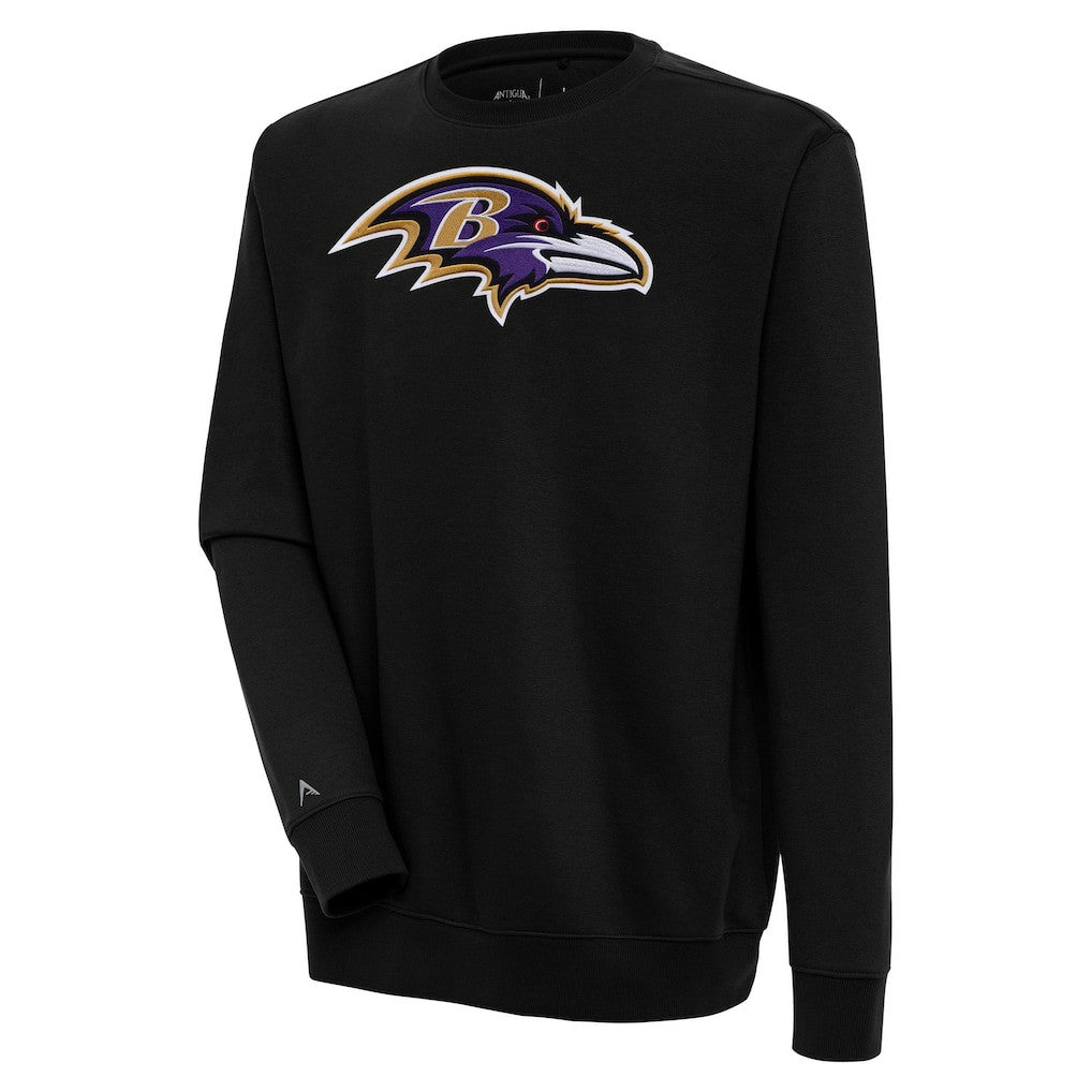 Baltimore Ravens Antigua Victory Pullover Sweatshirt - Black cheap