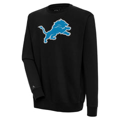 Detroit Lions Antigua Victory Pullover Sweatshirt - Black for sale