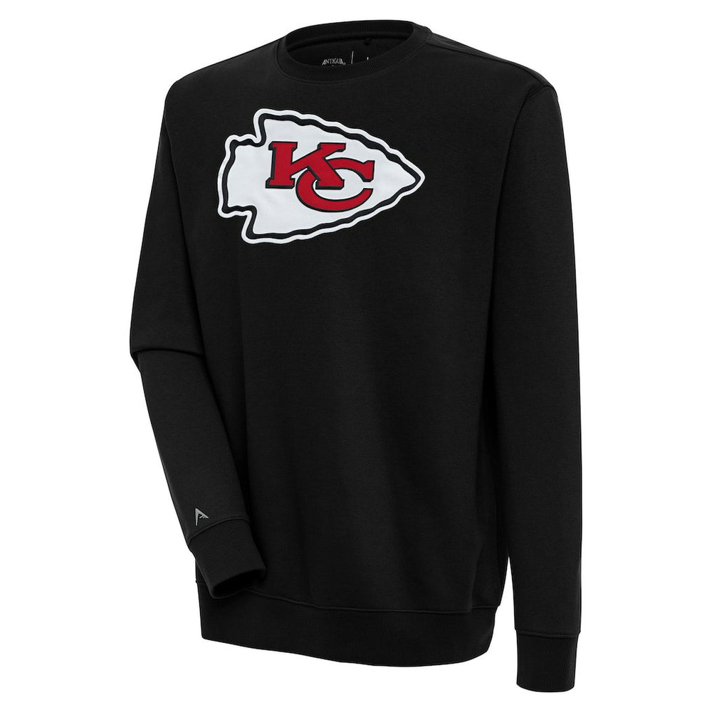 Kansas City Chiefs Antigua Victory Pullover Sweatshirt - Black sale